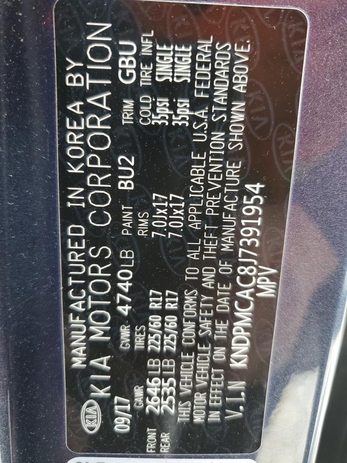 KIA SPORTAGE L SPORTAGE L, 2018