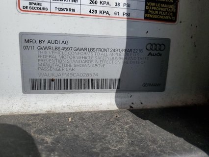 AUDI A3 PREMIUM A3 PREMIUM, 2012