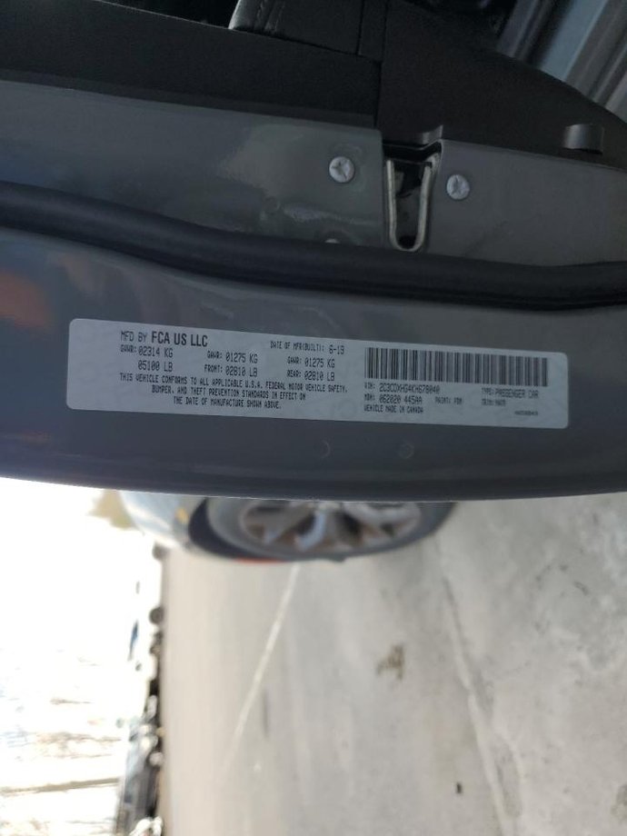 DODGE  CHARGER GT CHARGER GT, 2019