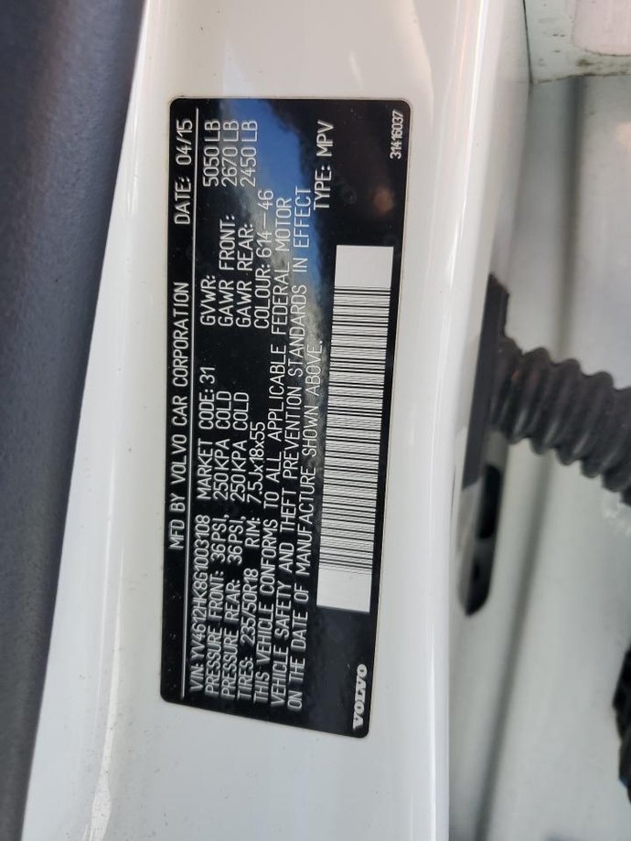 VOLVO V60 CROSS V60 CROSS, 2016