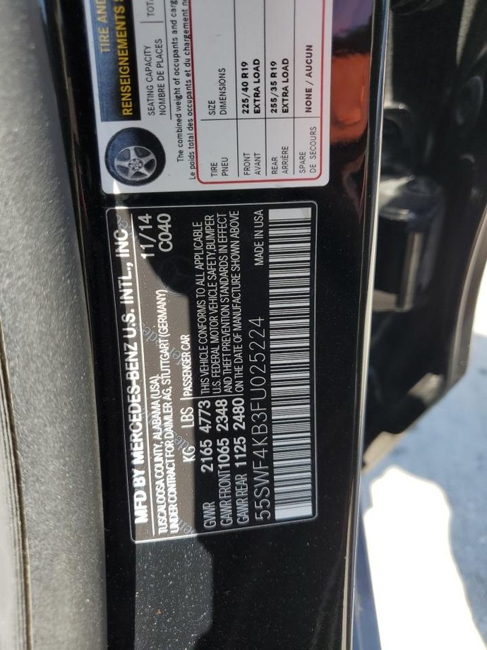 MERCEDES-BENZ  C 300 4MAT C 300 4MAT, 2015