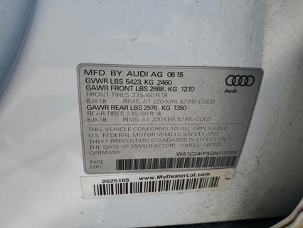 AUDI Q5 PREMIUM Q5 PREMIUM, 2016