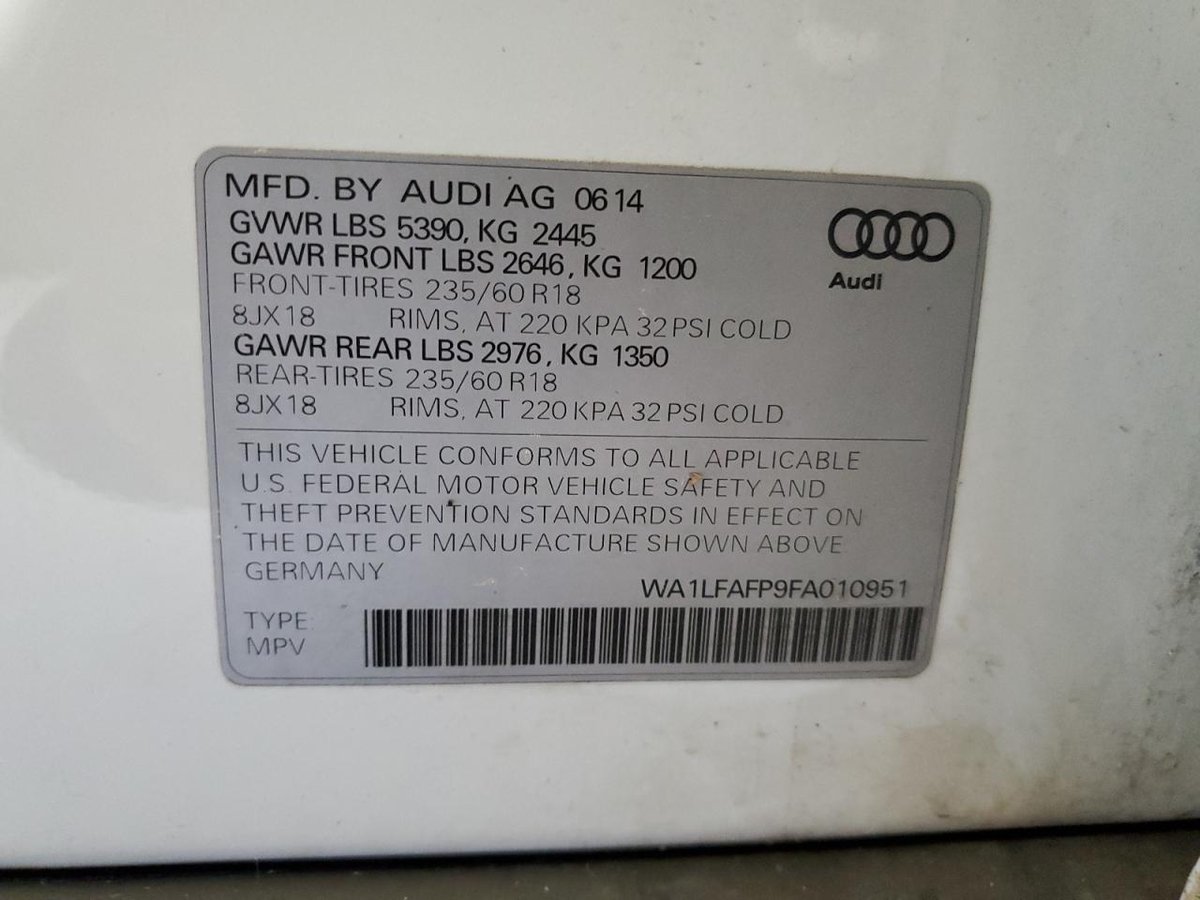 AUDI Q5 PREMIUM Q5 PREMIUM, 2015