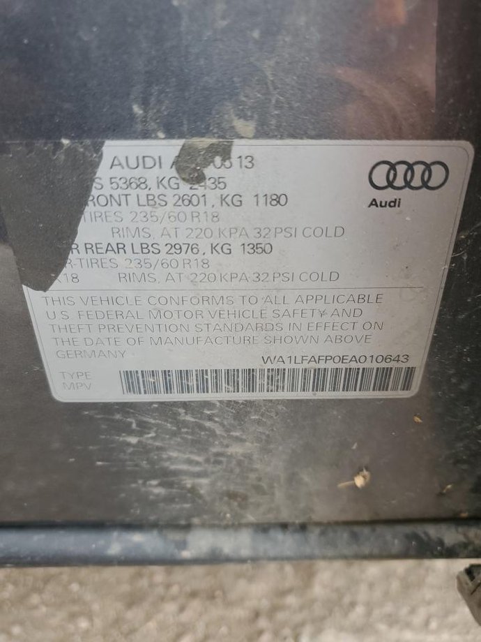 AUDI Q5 PREMIUM Q5 PREMIUM, 2014