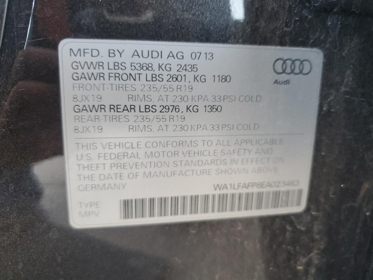 AUDI Q5 PREMIUM Q5 PREMIUM, 2014