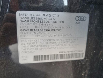 AUDI Q5 PREMIUM Q5 PREMIUM, 2014