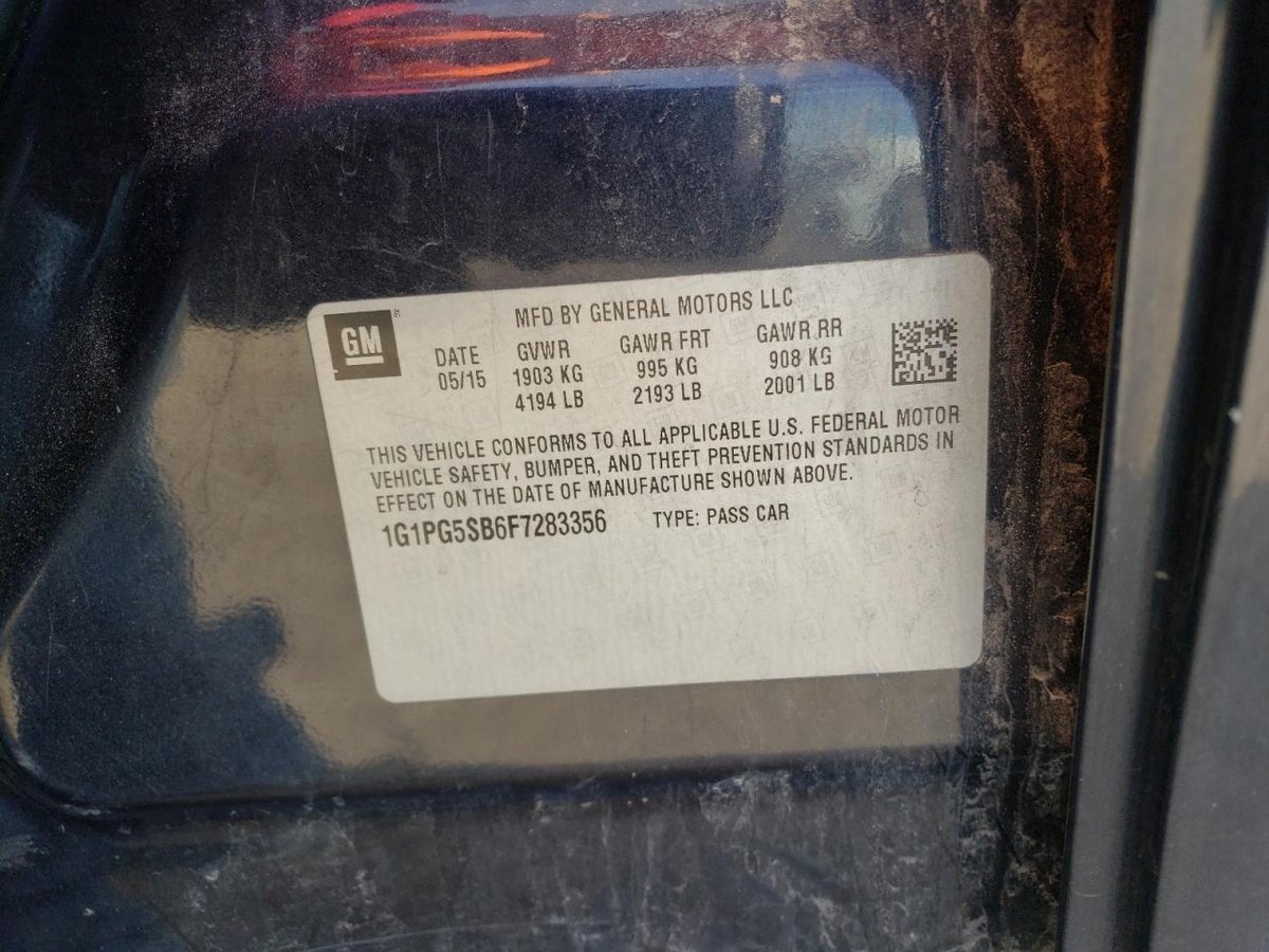 CHEVROLET CRUZE LTZ CRUZE LTZ, 2015