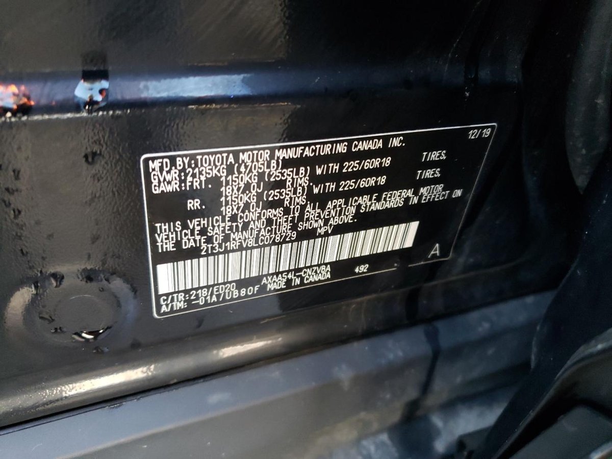 TOYOTA RAV4 ADVEN RAV4 ADVEN, 2020